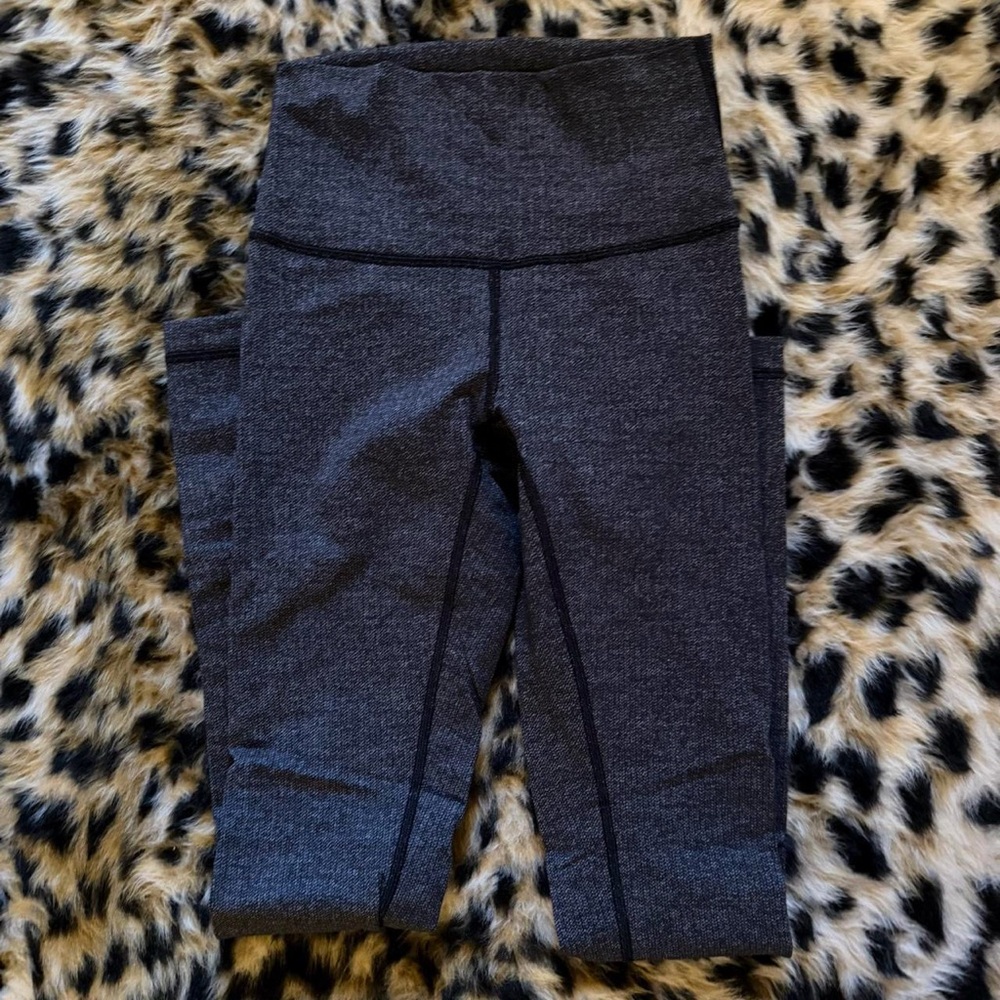 lululemon athletica Women's Dark Charcoal High-Rise Leggings